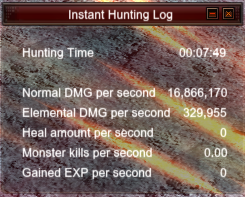 Instant Hunting Log